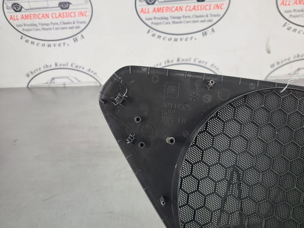 2014-19 C7 Corvette Left Driver Side Door Speaker Grille Cover Trim - OEM4
