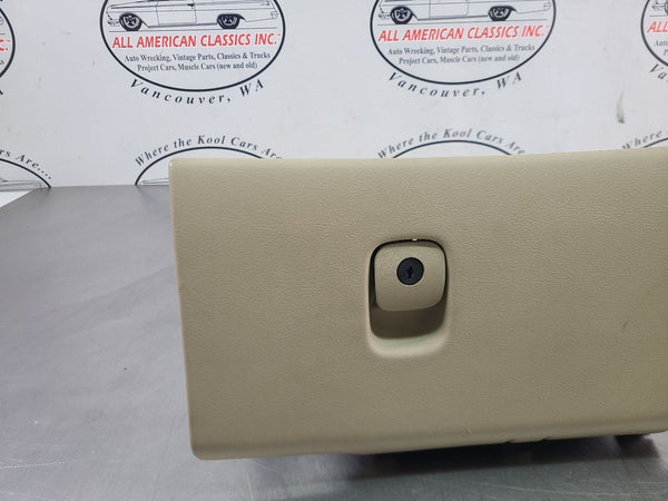 2005-13 C6 Corvette Glovebox Glove Box Door Compartment, Tan - OEM1