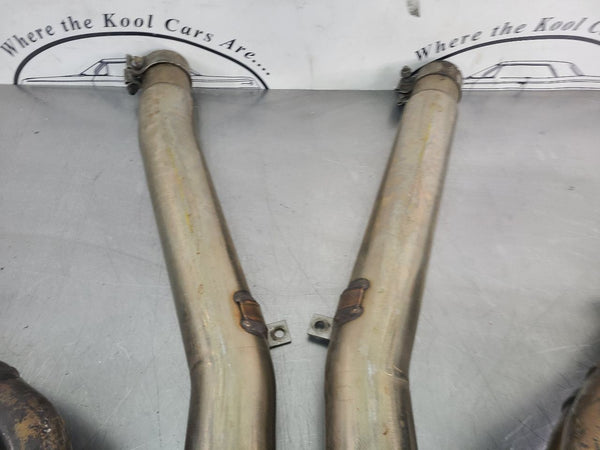 2005-13 C6 Corvette Kooks Long Tube Exhaust Header Pair w/ Mid Pipe X-Pipe13