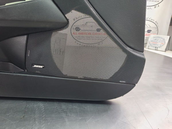 2005-13 C6 Corvette Left Driver Side Bose Premium Door Panel , LH, Black - OEM18