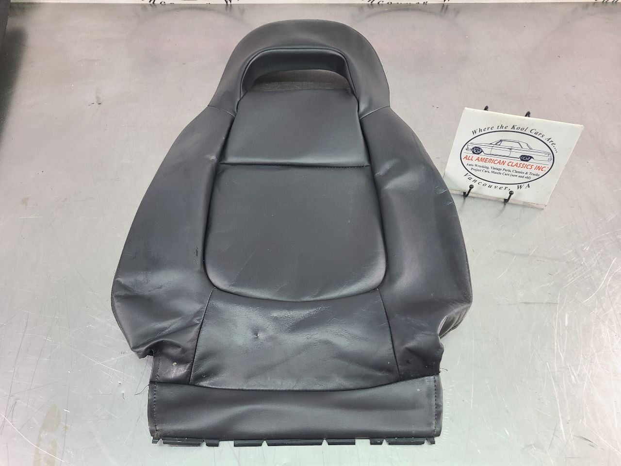 200306 Chevy SSR Drivers Seat Upper / Back Cover Cushion, Black  OEM0