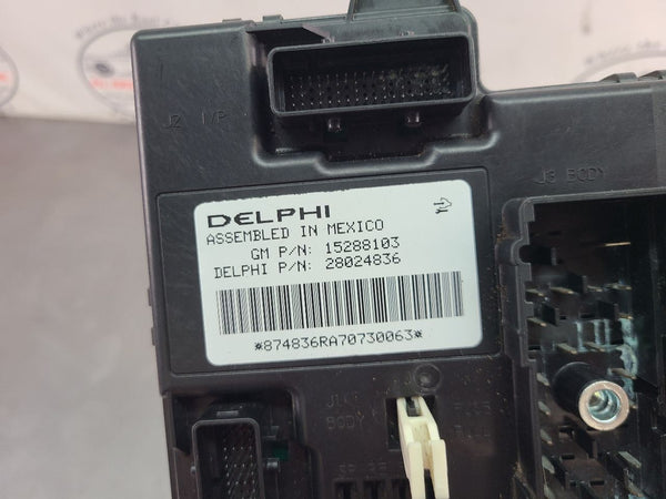 2005 C6 Corvette BCM Body Control Module, 15288103 - OEM2
