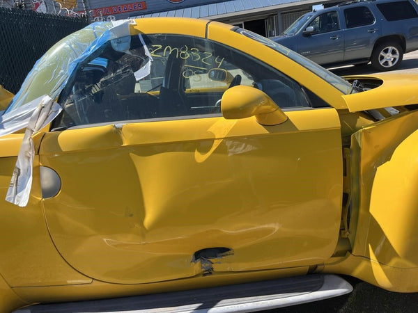 200306 Chevy SSR Drivers Side LH Exterior APillar Moulding Trim, Yellow13