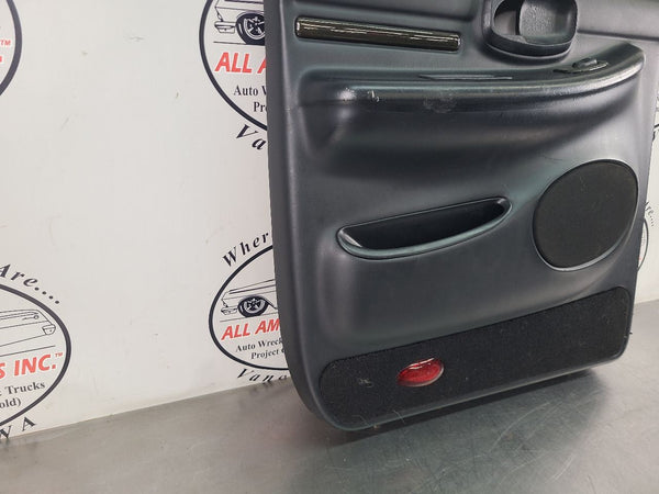 2002 Lincoln Blackwood Drivers Side LH Rear Door Trim Panel Assembly, Black14