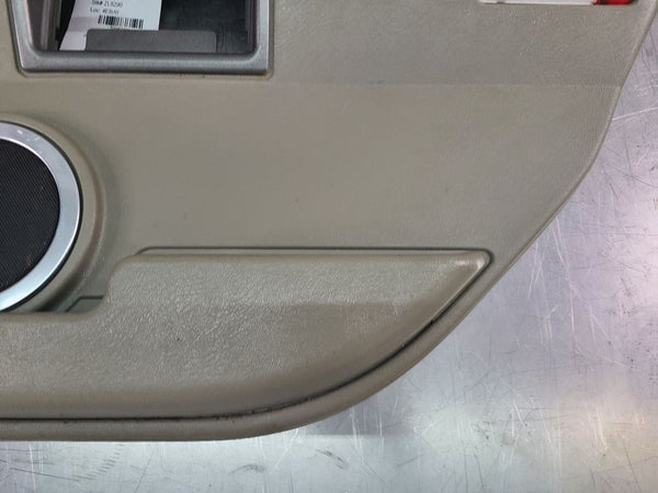 03-07 Hummer H2 Passenger Rear Right Interior Door Trim Panel Assembly Wheat OEM2