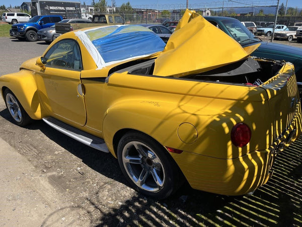 2003-06 Chevy SSR Exterior Fuel Filler Door Assembly, Yellow - OEM20