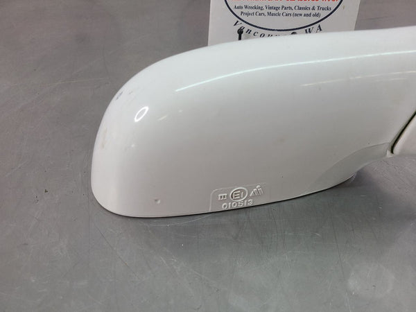 1997-04 C5 Corvette Passenger Side View Mirror Assembly, RH, White, Opt. AAB,DD011