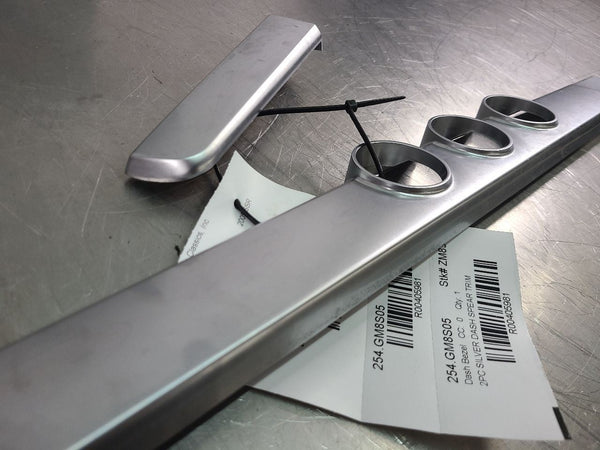 2003-06 Chevy SSR Front Dash Spear Trim 2-Piece Set, Silver - OEM3