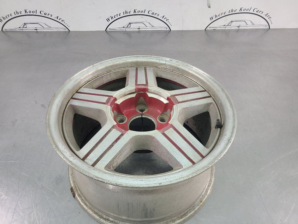 1991-92 Camaro Factory Aluminum 5 Spoke Wheel, Rear, 16x8 - OEM0