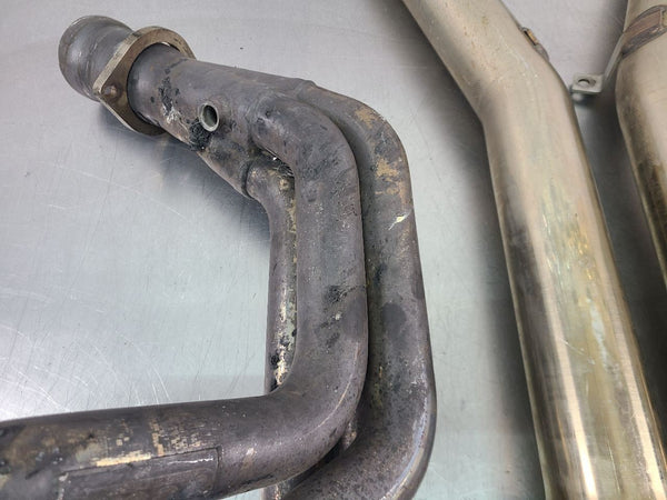 2005-13 C6 Corvette Kooks Long Tube Exhaust Header Pair w/ Mid Pipe X-Pipe2