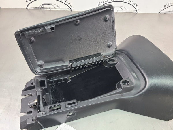 2000-04 C5 Corvette Front Center Console Assembly w/ Lid, Black - OEM14