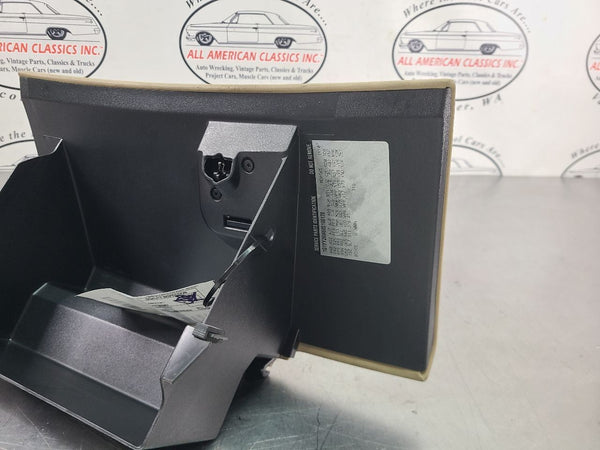 2005-13 C6 Corvette Glovebox Glove Box Door Compartment, Tan - OEM9