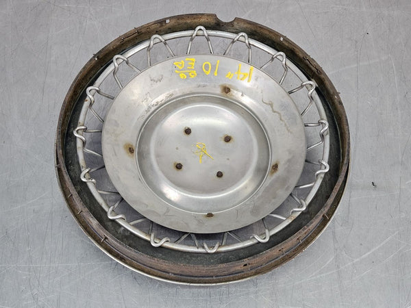 1962 63 Impala Nova Corvair Spinner Wire Spoked Wheel Hubcap - OEM11
