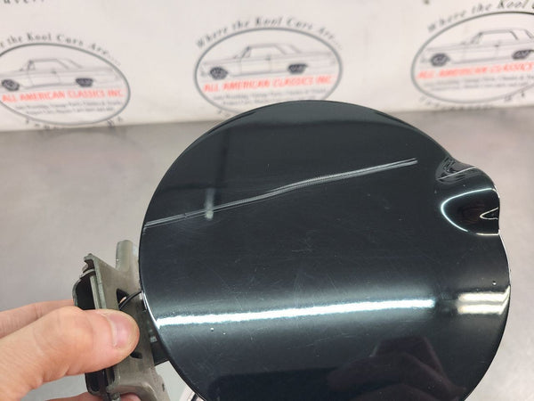 2003-06 Chevy SSR Exterior Fuel Filler Door Assembly, Black - OEM4