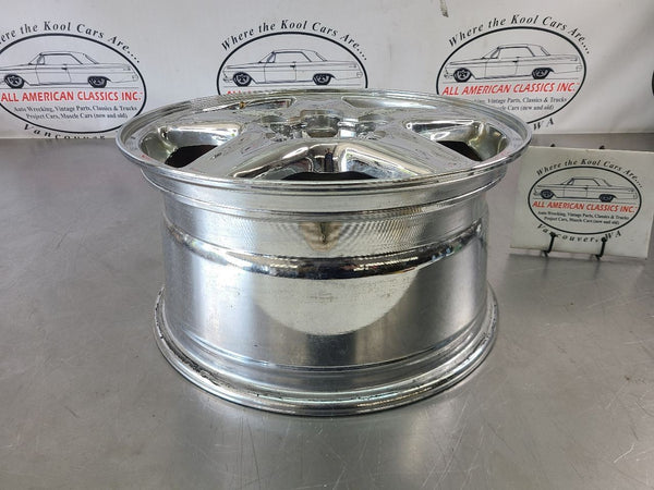 1997-99 Camaro Factory 16x8 5 Spoke Chrome Wheel, Opt. N98 - OEM13