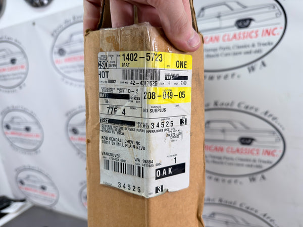 1973-87 Chevrolet GMC C/K Truck  OEM GM NOS Rubber Floor Mat w/ Floor Shift8