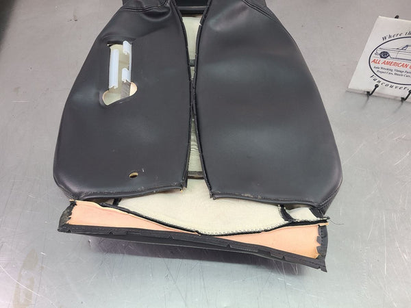 2003-06 Chevy SSR Drivers Seat Upper / Back Cover Cushion, Black - OEM7