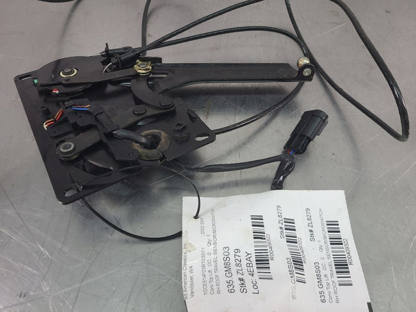 200306 Chevy SSR Convertible Top RH Roof Travel Sensor / Microswitch  OEM1