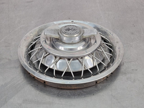 1962 63 Impala Nova Corvair Spinner Wire Spoked Wheel Hubcap - OEM10