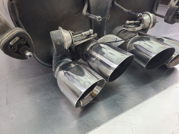2008 C6 Corvette Factory Exhaust Muffler Set w/ Bi-Mode Actuators - OEM3