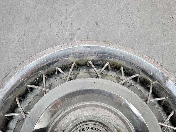 1962 63 Impala Nova Corvair Spinner Wire Spoked Wheel Hubcap - OEM1
