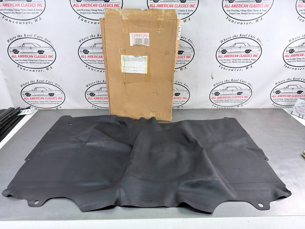 1973-87 Chevrolet GMC C/K Truck  OEM GM NOS Rubber Floor Mat w/ Floor Shift0