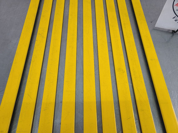 200306 Chevy SSR Rear Hatch Truck Bed Slat Trim Complete Set, Yellow  OEM3