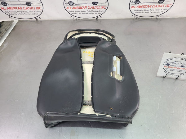 2003-06 Chevy SSR Passengers Seat Upper / Back Cover Cushion, Black - OEM6