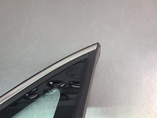 1995-96 Impala SS Passenger Right Side Rear Quarter Glass w/ Chrome Trim - OEM2