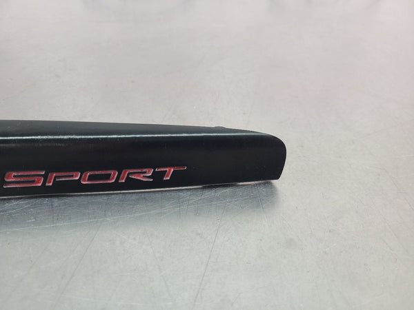 2010-13 C6 Corvette Grand Sport Front Fender Emblem, Right Passenger Side, Black1