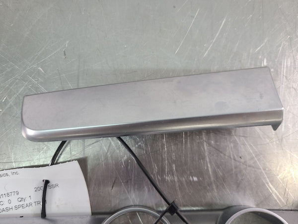 200306 Chevy SSR Front Dash Spear Trim 2Piece Set, Silver  OEM4