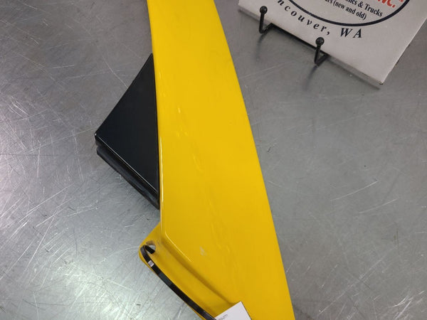 200306 Chevy SSR Passengers Side RH Exterior APillar Moulding Trim, Yellow2