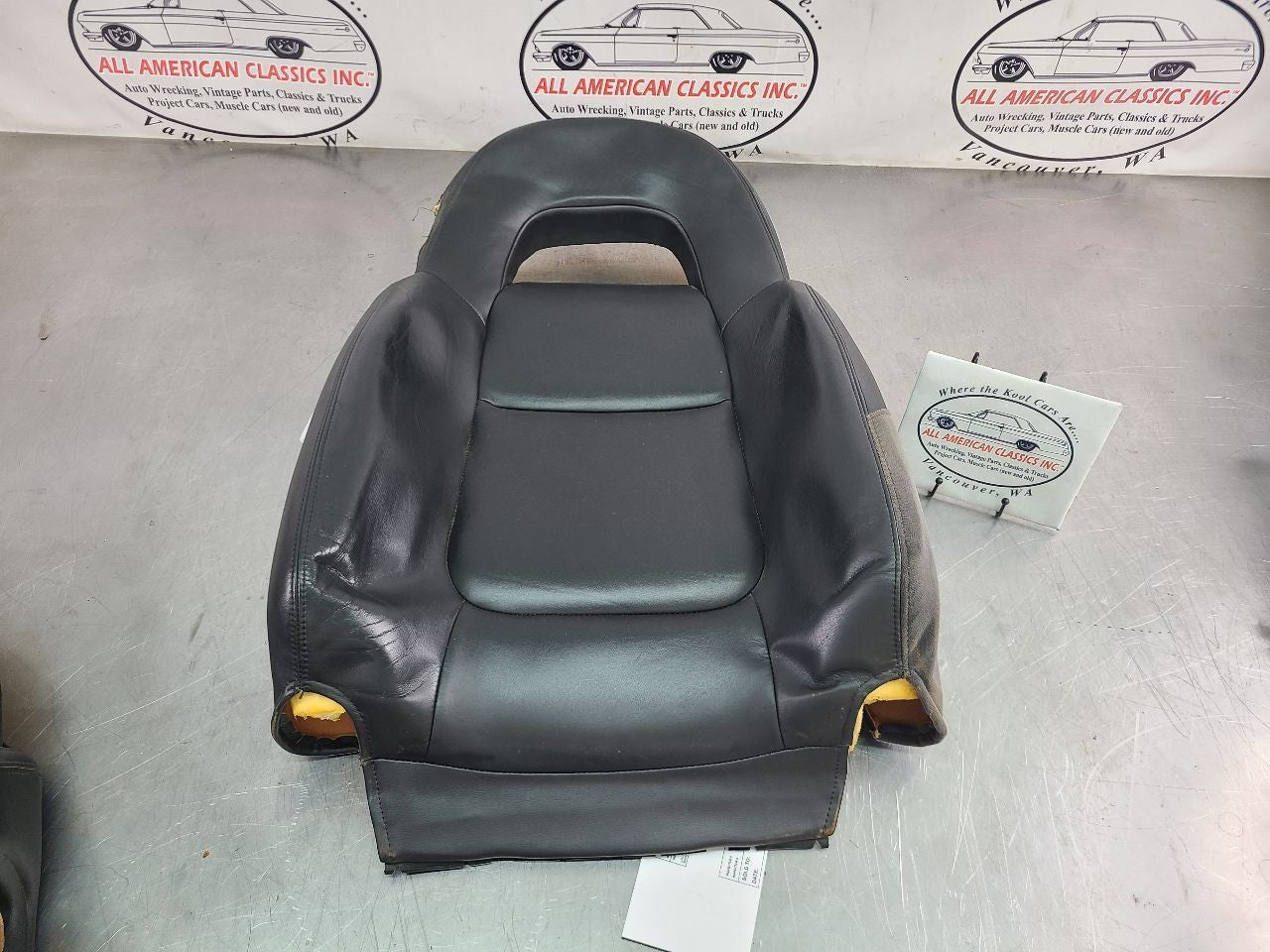 200306 Chevy SSR Passengers Seat Upper / Back Cover Cushion, Black  OEM0
