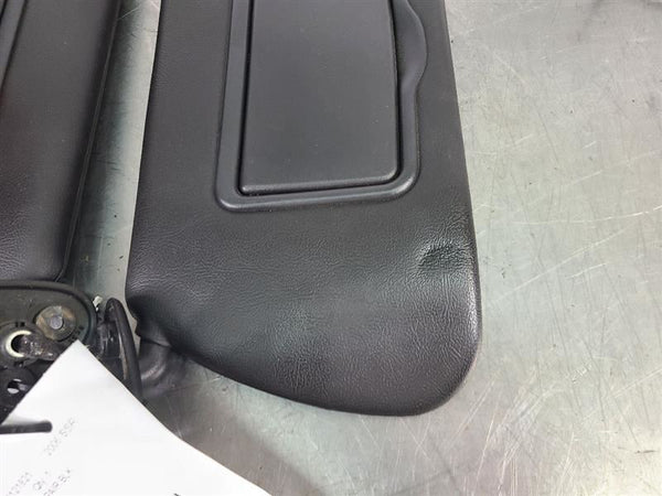 2003-06 Chevy SSR Interior Sun Visor Pair (Left/Right) Illuminated Black - OEM4