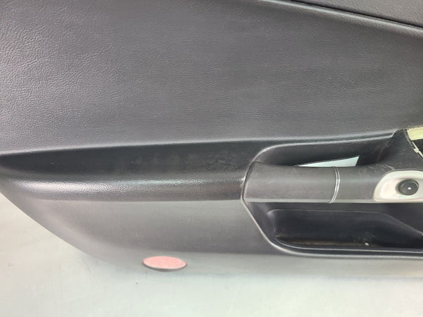 2005-13 C6 Corvette Left Driver Side Door Trim Panel, Black, LH - OEM11