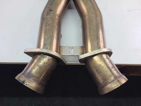 2005-13 C6 Corvette Kooks Long Tube Exhaust Header Pair w/ Mid Pipe X-Pipe9