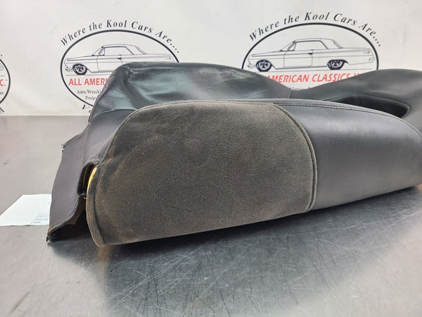 200306 Chevy SSR Passengers Seat Upper / Back Cover Cushion, Black  OEM9