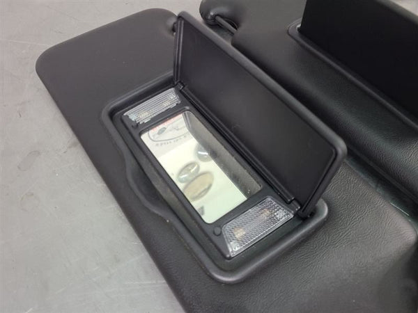 2003-06 Chevy SSR Interior Sun Visor Pair (Left/Right) Illuminated Black - OEM8