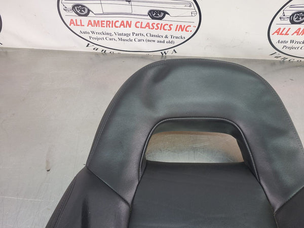 200306 Chevy SSR Drivers Seat Upper / Back Cover Cushion, Black  OEM4