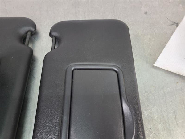 2003-06 Chevy SSR Interior Sun Visor Pair (Left/Right) Illuminated Black - OEM5