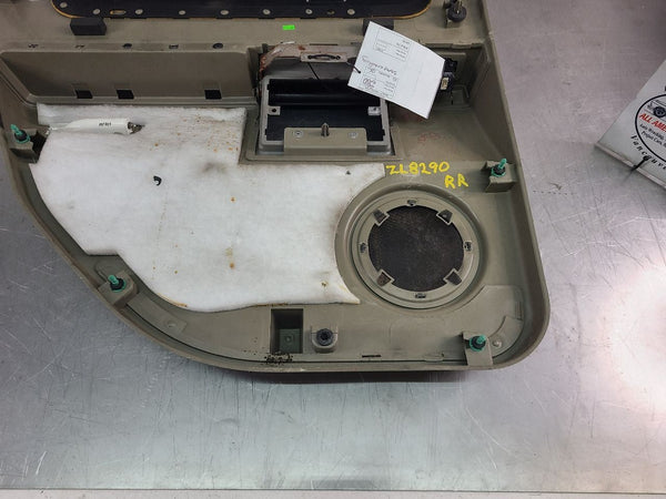 03-07 Hummer H2 Passenger Rear Right Interior Door Trim Panel Assembly Wheat OEM13