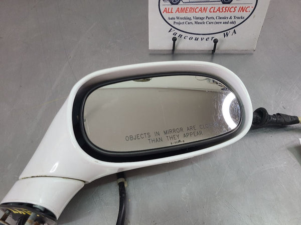 1997-04 C5 Corvette Passenger Side View Mirror Assembly, RH, White, Opt. AAB,DD03