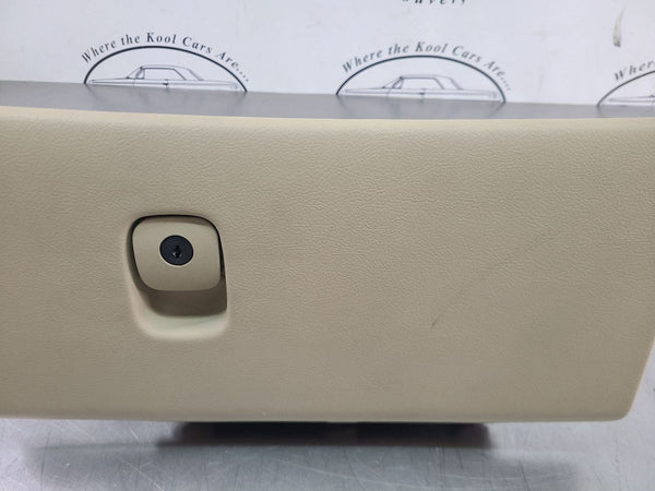 2005-13 C6 Corvette Glovebox Glove Box Door Compartment, Tan - OEM6