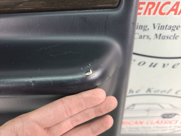 2002 Lincoln Blackwood Passengers Side RH Rear Door Trim Panel Assembly, Black8