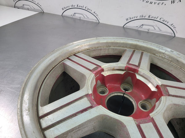 1991-92 Camaro Factory Aluminum 5 Spoke Wheel, Rear, 16x8 - OEM7
