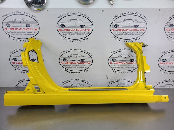 2005-13 C6 Corvette Right Passenger Side Rocker/Aperture Panel, Velocity Yellow0