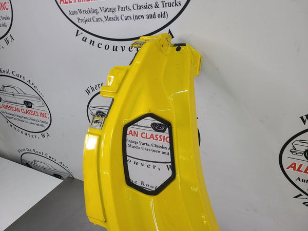 2005-13 C6 Corvette Right Passenger Side Rocker/Aperture Panel, Velocity Yellow2