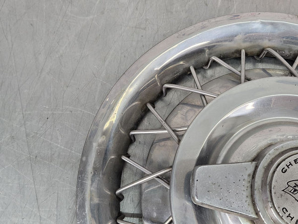 1962 63 Impala Nova Corvair Spinner Wire Spoked Wheel Hubcap - OEM6