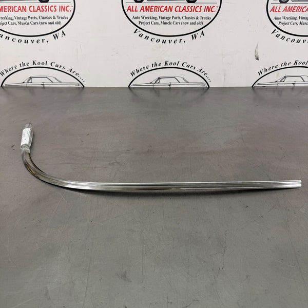 1953-54 Chevrolet 2-Door Hardtop Rear Window Moulding Left Lower, 4601534 - OEM0