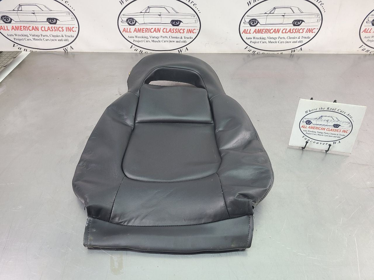 200306 Chevy SSR Passengers Seat Upper / Back Cover Cushion, Black  OEM0